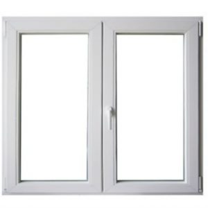 Δίφυλλο ανοιγόμενο θερμομονωτικό παράθυρο PVC ΕΤΕΜ Q 72