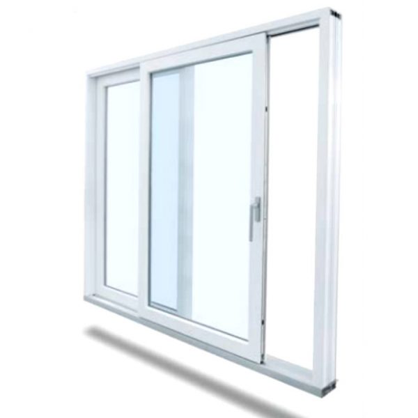 Επάλληλο συρόμενο θερμομονωτικό παράθυρο PVC Kommerling Premline