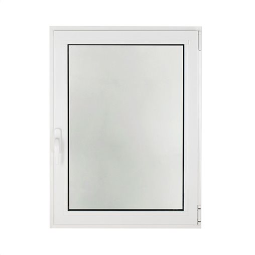 Μονόφυλλο ανοιγόμενο θερμομονωτικό παράθυρο αλουμινίου ΕΤΕΜ Ε45