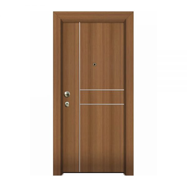 Θωρακισμένη πόρτα με επένδυση Laminate ΚΠ 108