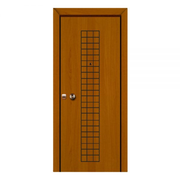 Θωρακισμένη πόρτα με επένδυση Laminate και σχέδιο παντογράφου 5404