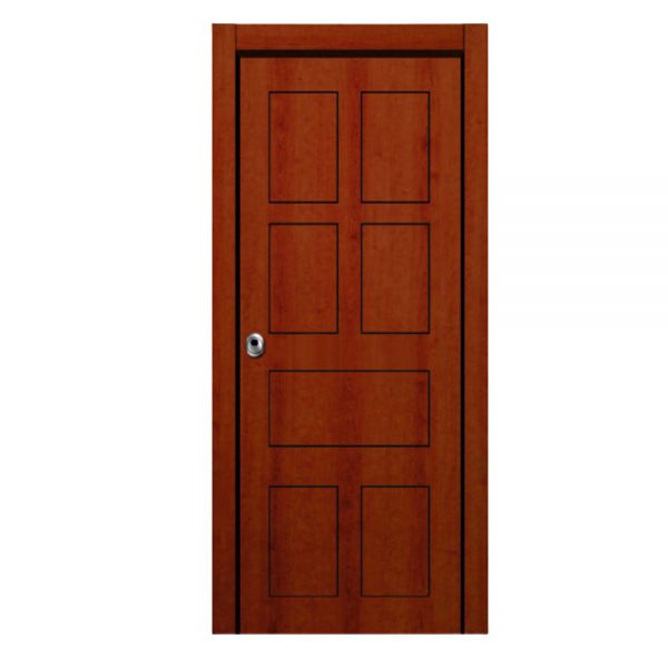 Θωρακισμένη πόρτα με επένδυση Laminate και σχέδιο παντογράφου 5407